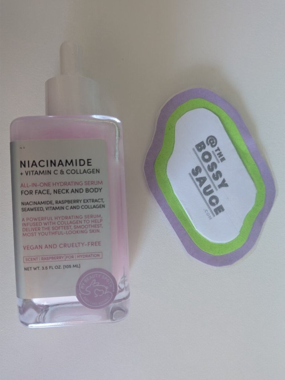 🌸 MY BEAUTY SPOT Niacinamide, Vitamin C, Collagen Hydrating Serum 3.5oz